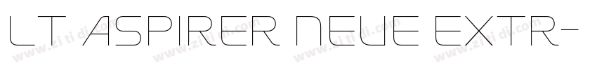 LT Aspirer Neue Extr字体转换